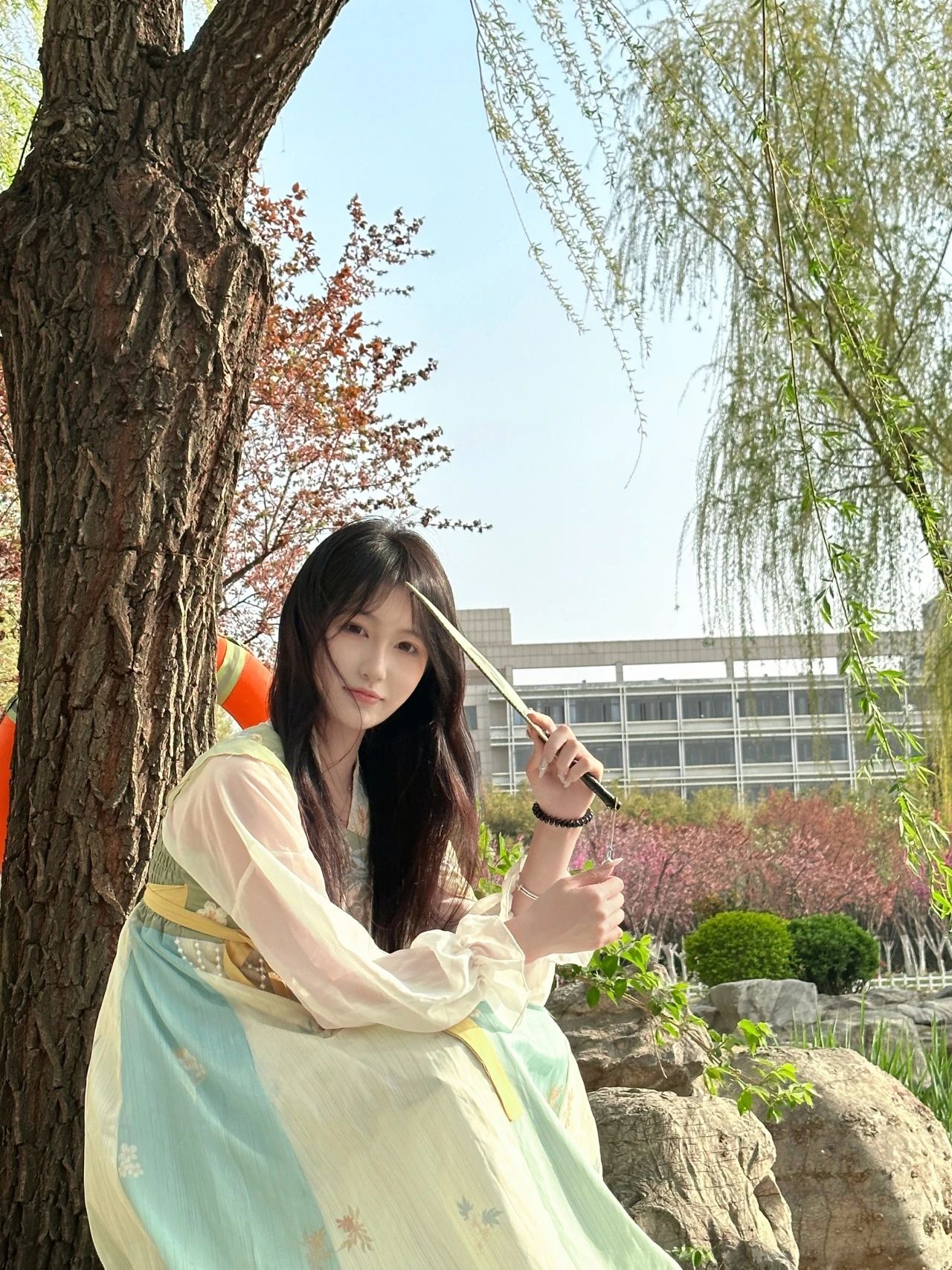 我们的春日校园汉服趴活动也缓缓落下了
